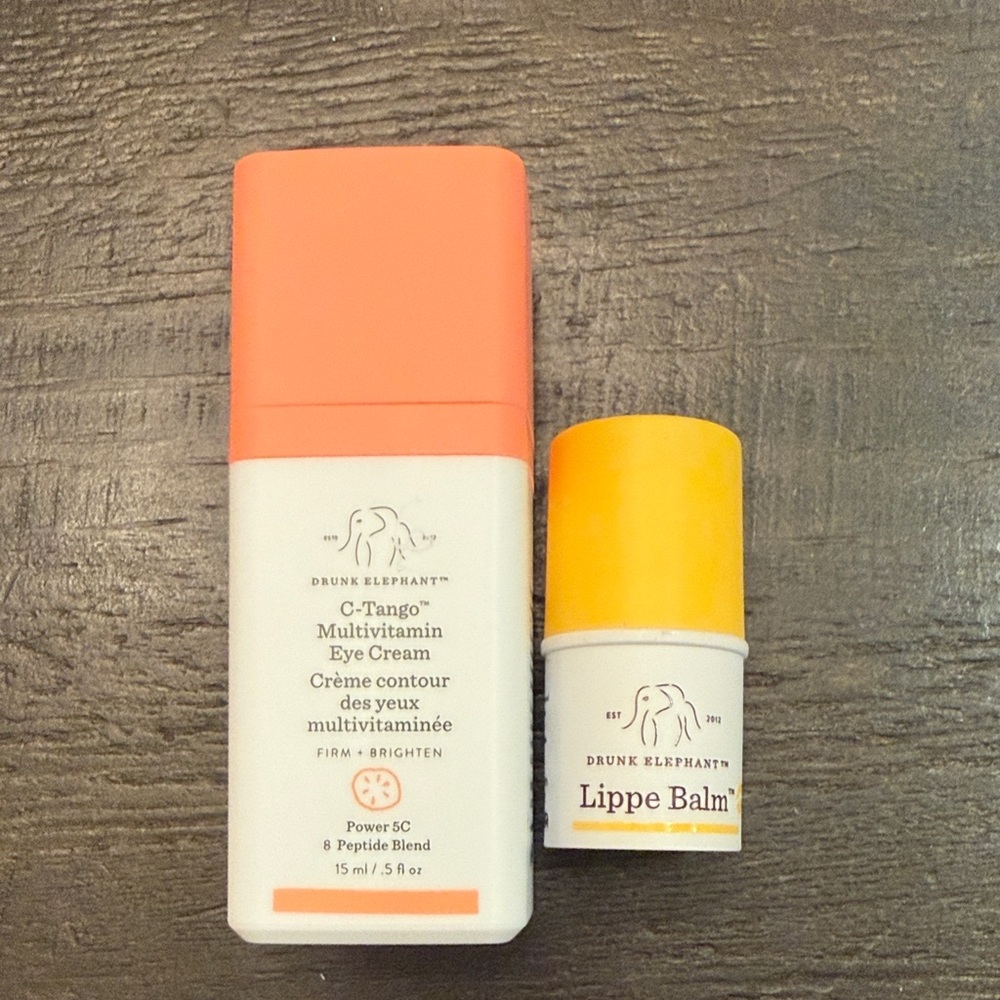 Drunk Elephant Eye Cream and Lippe Balm Set